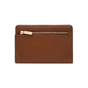 Fossil Women's Liza Leather Wallet Multifunction, Brown (Model: SL7986G200)