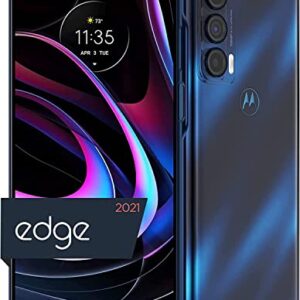 Motorola Moto Edge 5G UW Nebula Blue for Verizon (Renewed) (Blue (128gb))