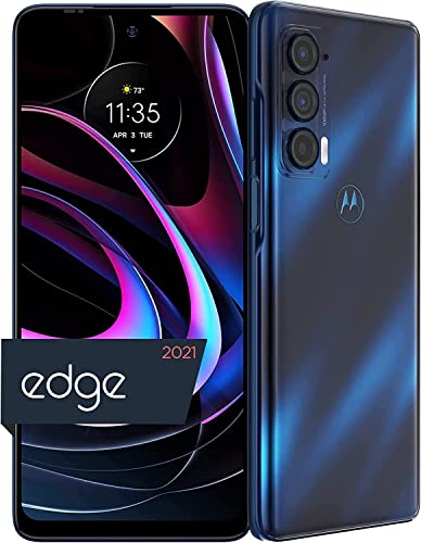 Motorola Moto Edge 5G UW Nebula Blue for Verizon (Renewed) (Blue (128gb))