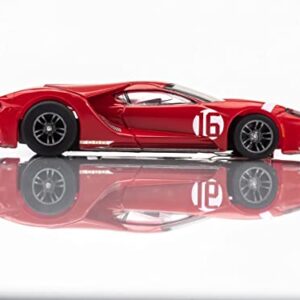 AFX/Racemasters Ford GT Heritage #16 Red AFX22067 HO Slot Racing Cars