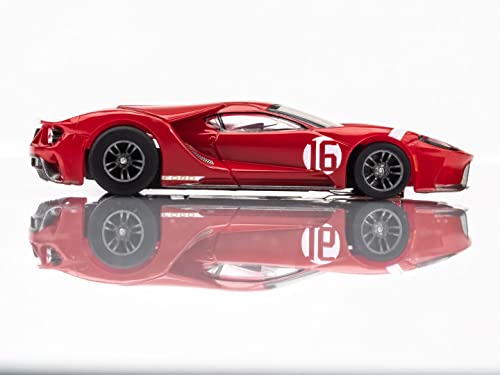 AFX/Racemasters Ford GT Heritage #16 Red AFX22067 HO Slot Racing Cars