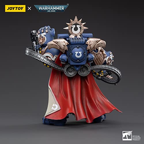 JoyToy 1/18 Warhammer 40,000 Action Figure Ultramarines Chapter Master Marneus Calgar Model