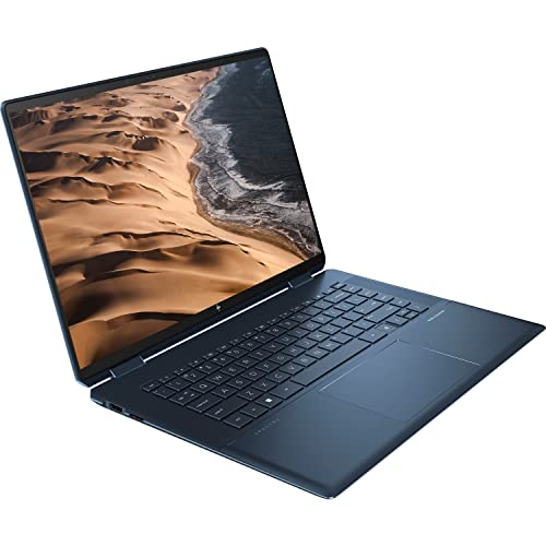 HP Spectre X360 2-in-1 Touchscreen Laptop, 16" 3K+ Touchscreen, Intel Core i7-12700H, 16GB RAM, 512GB SSD, Webcam, FP Reader, Tilt Pen Included, Win11 Home (Renewed)