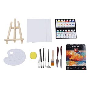 Acrylic Painting Supplies, Acrylic Paint Set Safe Easy Coloring Waterproof User Friendly for Artist