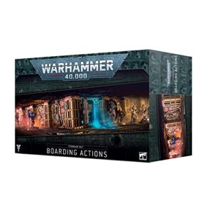 games workshop warhammer 40k: boarding actions terrain set 40-62