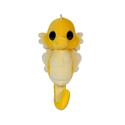 Adopt Me! Collector Plush - Seahorse - Series 2 - Rare in-Game Stylization Plush - Toys for Kids Featuring Your Favorite Pet, Ages 6+