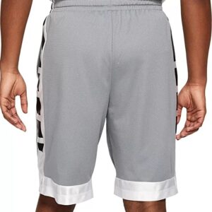 Nike Dri-FIT Elite Stripe Men's Basketball Training Shorts (College Grey/Black/White)