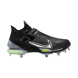 Nike mens Force Zoom Trout 8 Elite Metal Baseball Cleats Shoes, Black Gray, 12