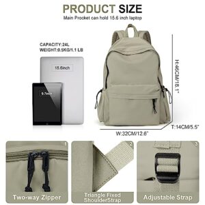 WEPOET Lightweight Basic Backpack For High School,College Bookbag For Womens,Travel Laptop Backpacks For Teen Girls,School Bag Casual Daypack