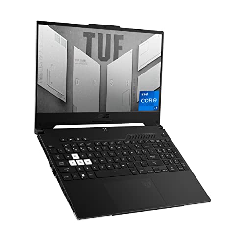 ASUS TUF Dash 15 (2022) Gaming Laptop, 15.6” 144Hz FHD Display, Intel Core i5 12450H, GeForce RTX 3050 Ti, 8GB DDR5, 512GB PCIe SSD, Thunderbolt 4, Wi-Fi 6, Windows 11 Home, Off Black, FX517ZE-RS51