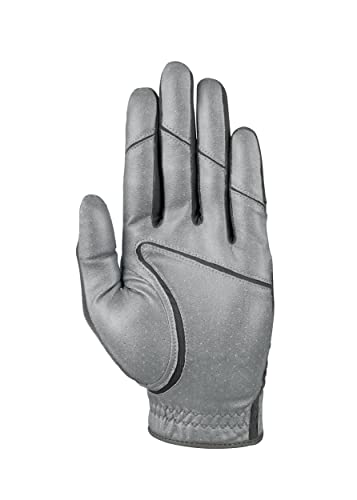 Callaway unisex adult Standard Golf Glove, Silver/Charcoal, Men's One Size Fits Most US