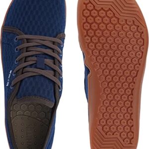 WHITIN Men's Water Shoes Quick Dry Aqua Minimalist Barefoot Sneakers Size 9.5-10 Minimus Beach Swimming River Hiking Trail Kayak Boating Dark Blue 43