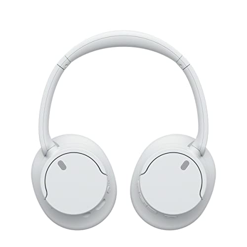 Sony WH-CH720N Noise Canceling Wireless Headphones Bluetooth Over The Ear Headset with Microphone and Alexa Built-in, White New