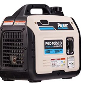 Pulsar PGD40ISCO Ultra Light Quiet 4000W Portable Gas Inverter Generator