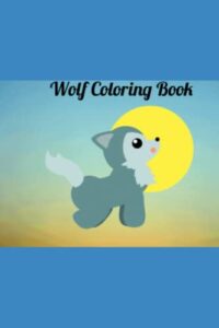 wolf coloring book