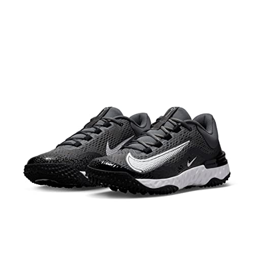 Nike Alpha Huarache Elite 4 Baseball Turf Shoes Black | Gray Size 7.5 Medium