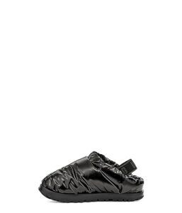 ugg women's spaceslider slipper, black, 7
