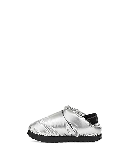 UGG Women's SPACESLIDER Slipper, Silver, 9