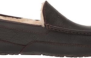 UGG Men's Ascot Discontinued Slipper, Dark Spice, 10