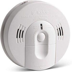 Kidde Smoke Detector, Hardwired with Battery Backup & Interconnect, Battery Included & Smoke & Carbon Monoxide Detector, Battery Powered, Combination Smoke & CO Alarm, Voice Alert