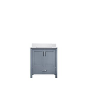 Bell+Modern Big Sur 30 in. W x 22 in. D Dark Grey Bath Vanity and Cultured Marble Top