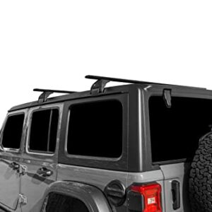 Antidote Outdoors Cross Bars Roof Rail Racks Fit for Jeep Wrangler JK JL Gladiator JT 2007-2023 Crossbars