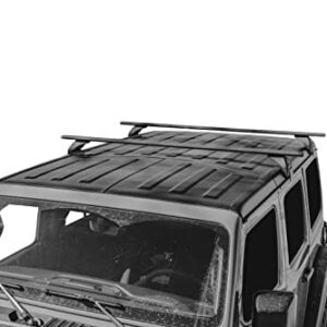 Antidote Outdoors Cross Bars Roof Rail Racks Fit for Jeep Wrangler JK JL Gladiator JT 2007-2023 Crossbars