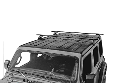 Antidote Outdoors Cross Bars Roof Rail Racks Fit for Jeep Wrangler JK JL Gladiator JT 2007-2023 Crossbars