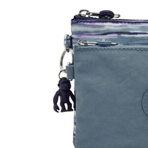 Kipling Duo Pouch, Brush Stripes