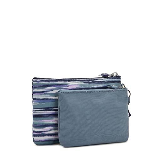 Kipling Duo Pouch, Brush Stripes