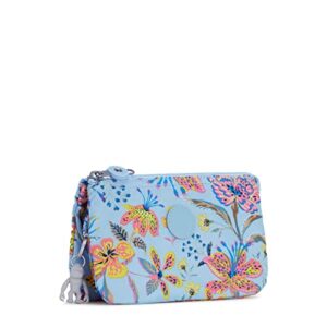 Kipling Women's Creativity Large Pouch, Versatile Cosmetics Kit, Lightweight Nylon Travel Organizer Wallet, Wild Flowers