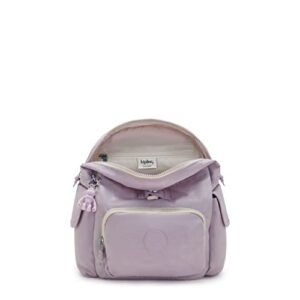 Kipling Women's City Pack Mini Backpack, Lightweight Versatile Daypack, Bag, Gentle Lilac, 10.75'' L x 11.5'' H x 5.5'' D