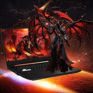 ASUS 2022 TUF Dash 15.6" 144Hz Gaming Laptop, Intel 12th Core i7-12650H, 64GB DDR5 RAM, 2TB PCIe SSD, NVIDIA GeForce RTX 3070 Graphics, Backlit Keyboard, Win 11 Pro, Black, 32GB USB Card