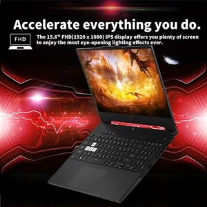 ASUS 2022 TUF Dash 15.6" 144Hz Gaming Laptop, Intel 12th Core i7-12650H, 64GB DDR5 RAM, 2TB PCIe SSD, NVIDIA GeForce RTX 3070 Graphics, Backlit Keyboard, Win 11 Pro, Black, 32GB USB Card