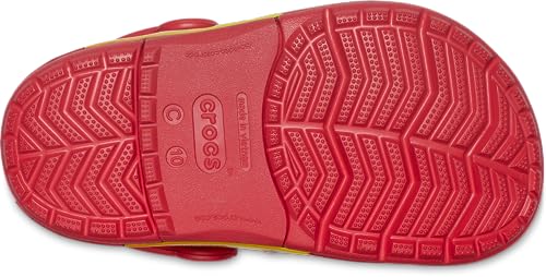 Crocs Crocband Cars Lightning McQueen Clogs, Light Up Shoes, Red, 11 US Unisex Little Kid