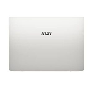 MSI Prestige 16 EVO 16" QHD+ 165Hz Laptop: Intel Core i7-13700H, Intel Iris Xe, 32GB DDR5, 1TB NVMe SSD, Thunderbolt 4, HDMI, MicroSD Card Reader, Win 11 Pro: Urban Silver A13M-259US