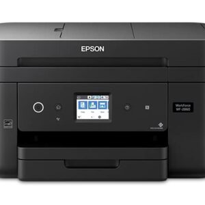 Epson Workforce WF-2860 All-in-One Printer, Print, Copy, Scan, Fax, Ethernet with OHITEC Accessories