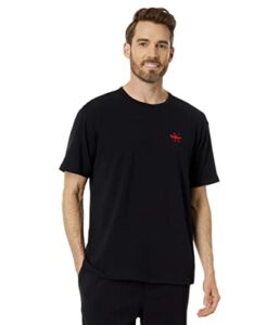 calvin klein men's this is love pride short sleeve crewneck, black