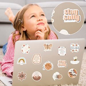 104Pcs Boho Bible Versevinyl Stickers Set, Christian Aesthetic Cute Vinyl Waterproof Stickers for Water Bottles Laptop Phone Suitcase Refrigerator Guitar Decals, Birthday Gift DIY Crafts for Kids