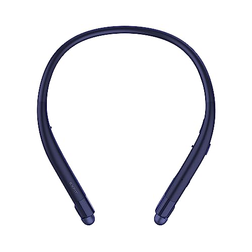 EXFIT BCS-700 Pro Bluetooth Neckband Wireless Headphones, Around The Neck Headphones, Retractable Earbuds Without Button Control, Pull Earbud for Auto Answer, Bluetooth 5.2, Low Latency