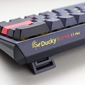 Ducky One 3 Mini Cosmic Blue 60% Hotswap RGB Double Shot PBT Quack Mechanical Keyboard Cherry MX Brown