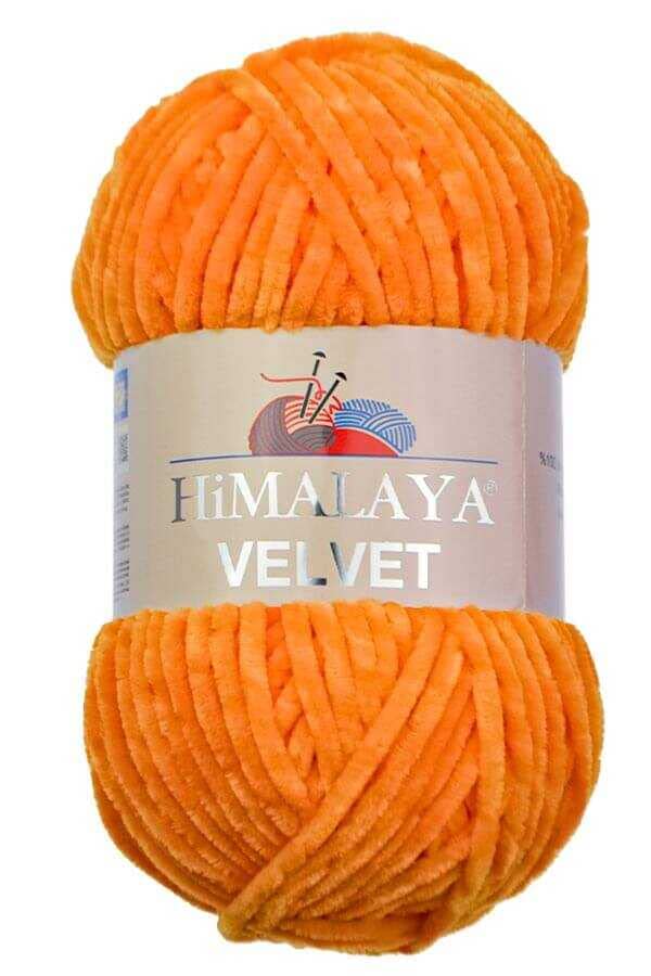 Himalaya Velvet, 3 Skeins/Balls, Super Chunky Yarn, 100% Polyester, for Knitting Crochet, Chenille Knitting Yarn, Fluffy Yarn, Clothing, Baby Blankets, Each Skein/Ball 100 g, 131 Yards, (90016)