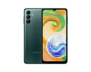 samsung galaxy a04s 4g lte (128gb + 4gb) unlocked worldwide (only t-mobile/mint/metro usa market) 6.5" 50mp triple camera + (w/fast car charger) (green)