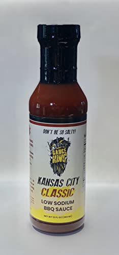 Sauce King Kansas City Low Sodium Barbecue Sauce