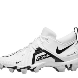 Nike Alpha Menace Pro 3 Men's Football Cleats (us_Footwear_Size_System, Adult, Men, Numeric, Medium, Numeric_11 Black/Black/White