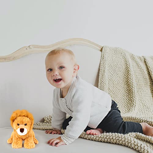 Adorlynetty Lion Stuffed Animal,Cute Stuffed Lion Plush Toys, Lion Plushie Gift for Kids Friends Girlfriend