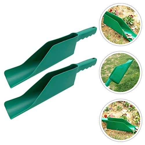 GANAZONO Gutter Downspout Extensions 2pcs Roof Gutter Scoop Gutter Cleaning Spoon Scoop Roof Gutters Cleaning Shovel Gutter Getter Cleaner Leaves Garden Cleaning Tools Gutter Guard