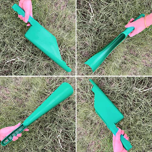 GANAZONO Gutter Downspout Extensions 2pcs Roof Gutter Scoop Gutter Cleaning Spoon Scoop Roof Gutters Cleaning Shovel Gutter Getter Cleaner Leaves Garden Cleaning Tools Gutter Guard