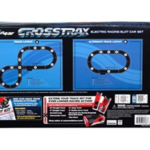 Auto World CrossTrax Road Course 9' Slot Car Race Set