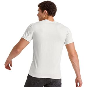 Hanes Men's Originals Lightweight Tall T-Shirt, Tri-Blend Tee, Big & Tall Sizes, Eco White